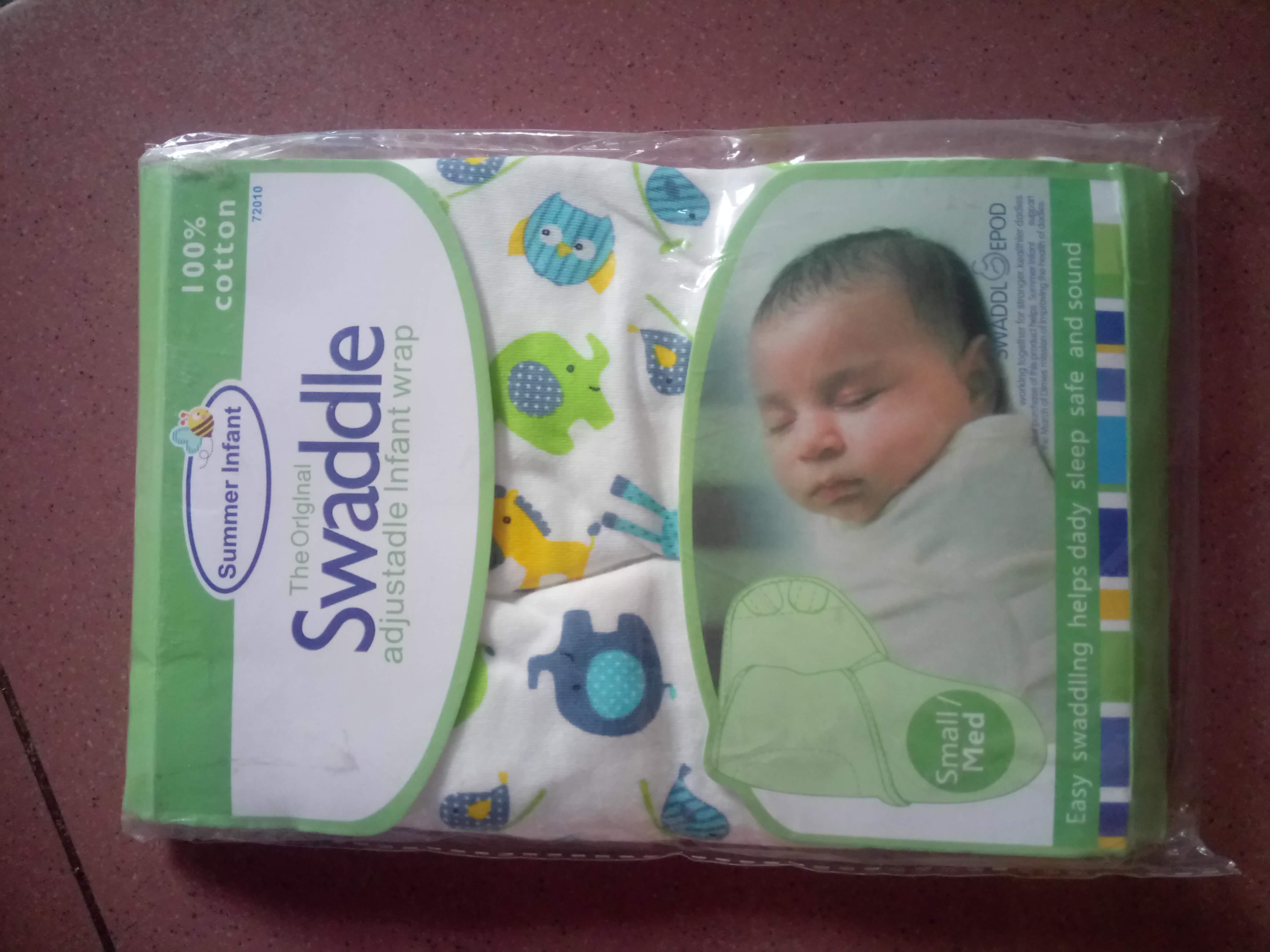 Khăc choàng ủ kén cho bé Swaddle