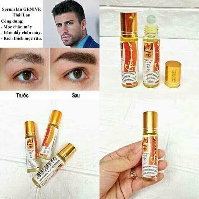 SERUM KÍCH MỌC DÀI MI VÀ DÀY CHÂN MÀY  GENIVE THÁI LAN