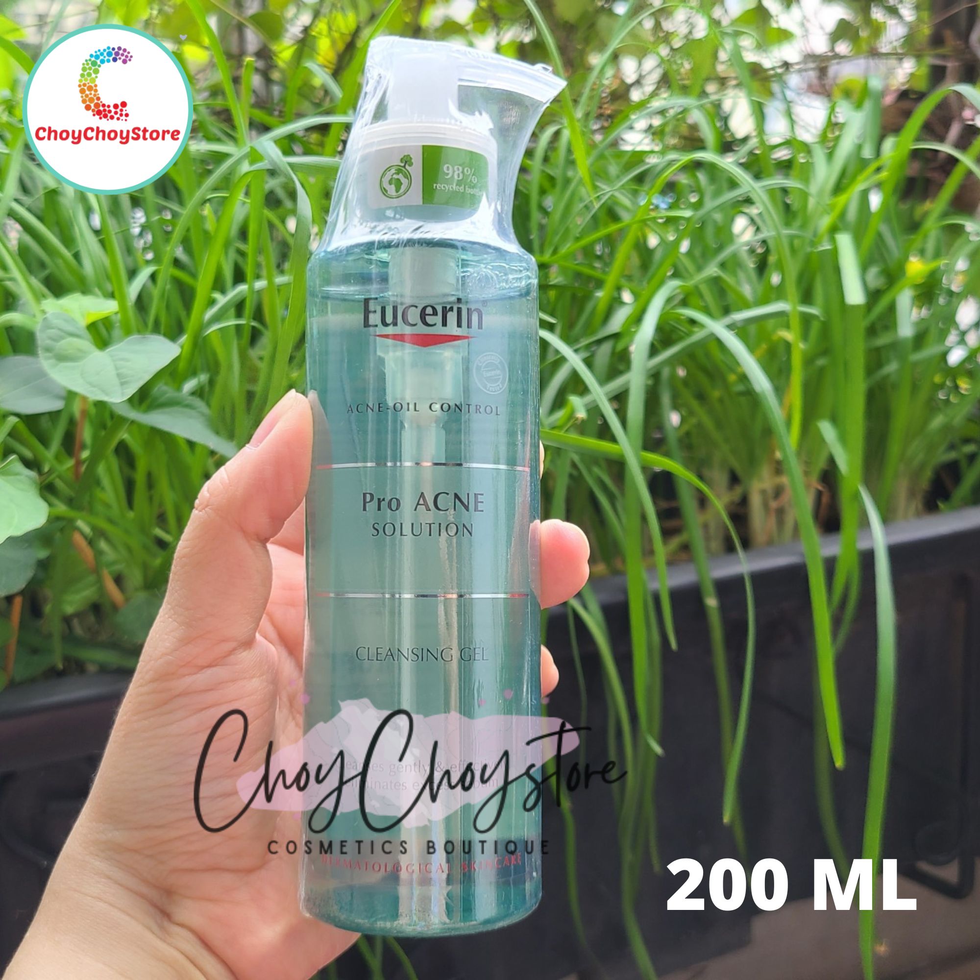 Sữa Rửa Mặt Eucerin ProAcne Solution Cleansing Gel - Gel Rửa Mặt Cho Da Dầu Mụn