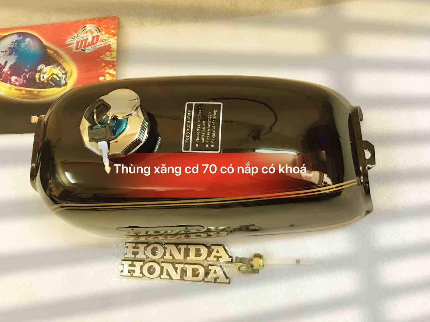 [HCM]Thùng xăng lớn cd 70 cao cấp có nắp có khoá