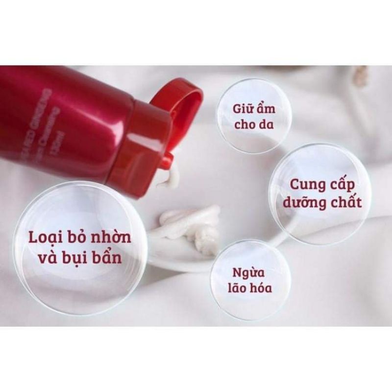 Sửa Rửa Mặt Hồng Sâm My Gold Hàn Quốc