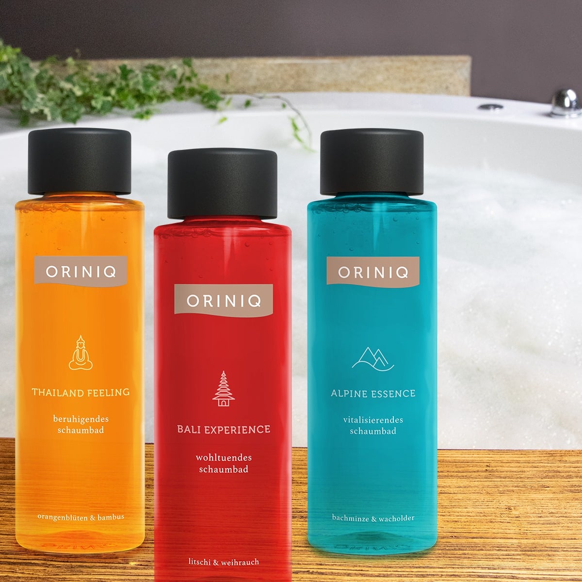 [HCM][Có sẵn] Chai tắm bồn tạo bọt ORINIQ - hàng đức