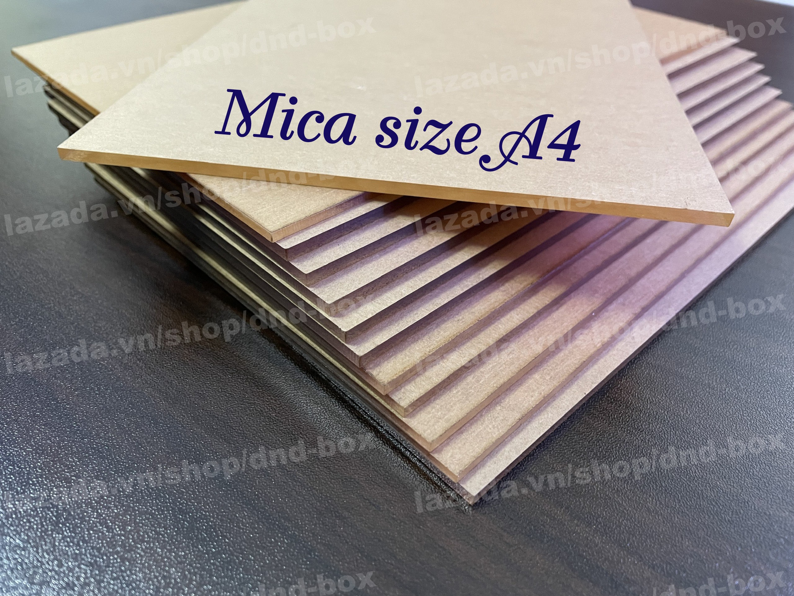 Tấm mica size A4 (21cm x 29,7cm) dày từ 2mm đến 5mm