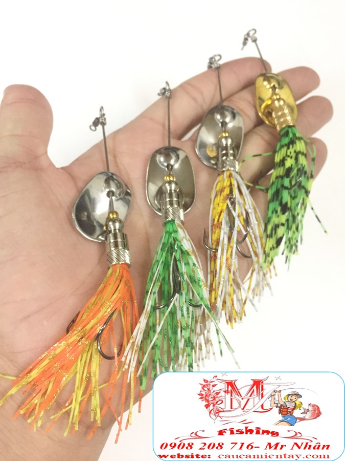 Mồi lure cá lóc Spinner