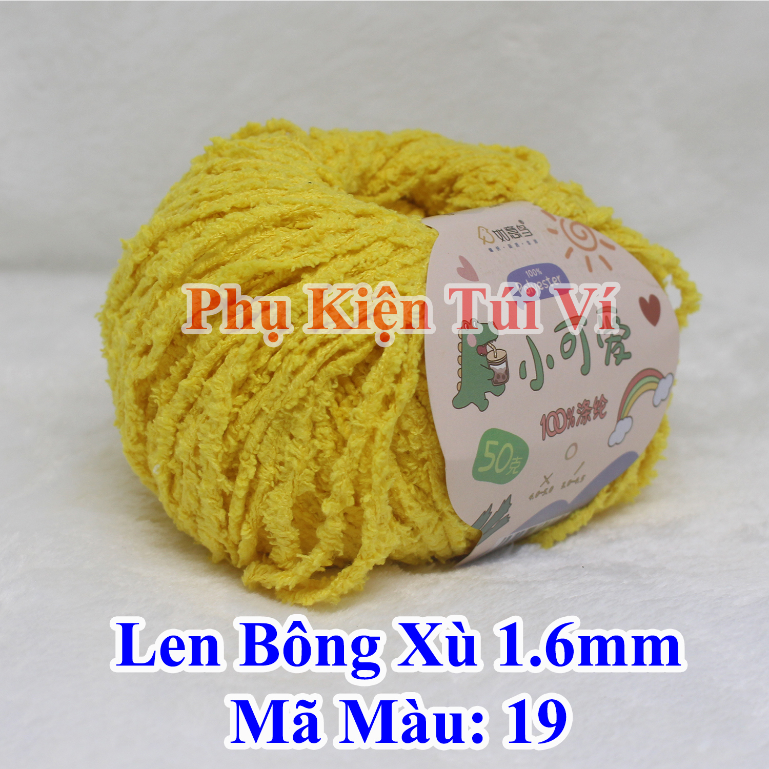 Wool Cotton Yarn 1.6mm -28K/Roll 50Gr