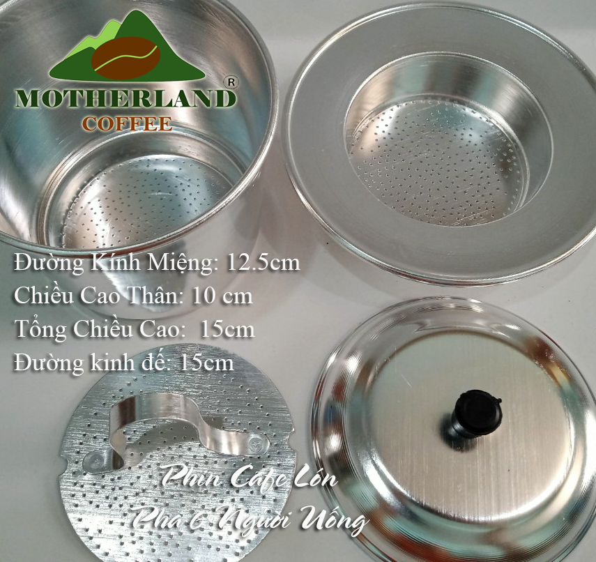 Phin Đại Cồ Pha 150g Bột Cafe Tương Đương 5 Đến 6 Ly