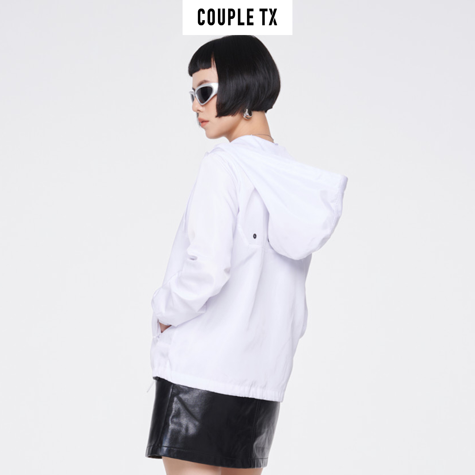 Áo Khoác Dù Nữ COUPLE TX - Áo Khoác Chống Nắng, Tránh Gió, Có Nón Basic WOP 2047/ WOP 2040