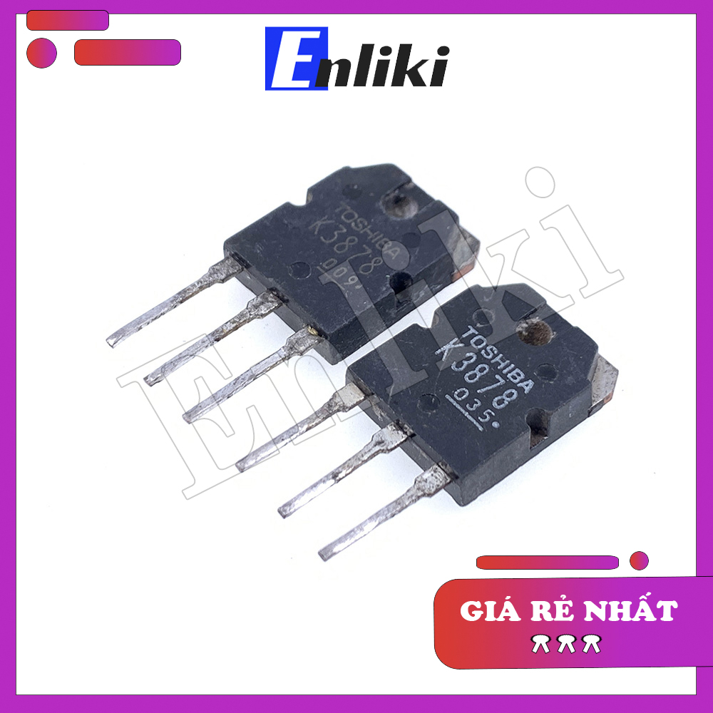 K3878 N-CH 9A 900V mosfet tháo máy