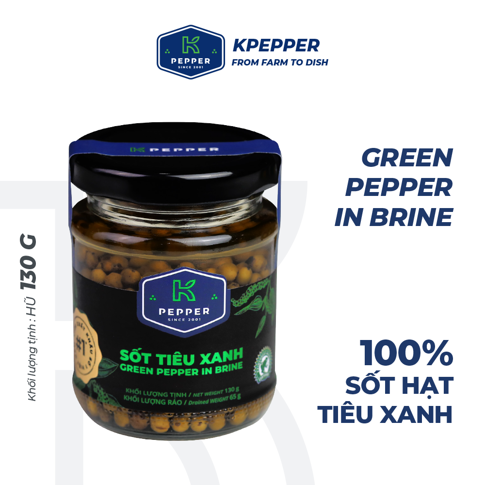 Sốt tiêu xanh K Pepper 130g