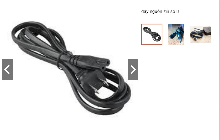 Dây nguồn Số 8 cho các thiết bị điện