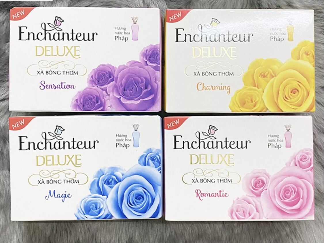 Xà Bông Cục Enchanteur 90g (Các Loại)
