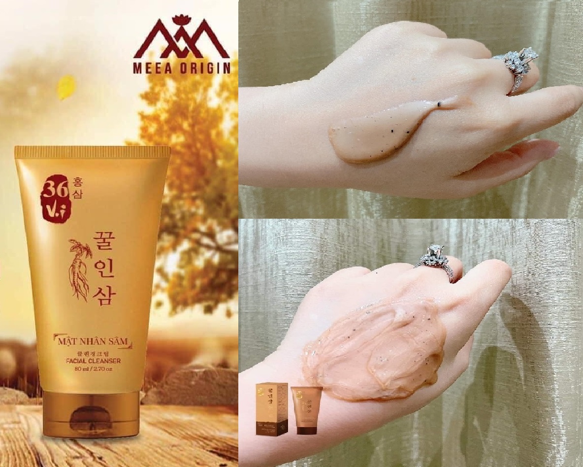 Sữa rửa mặt mật nhâm sâm 80ml