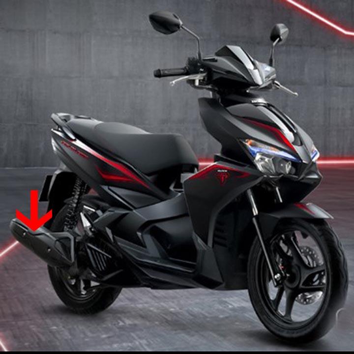 [ƯU ĐÃI] Ốp pô xe Airblade 2016-2017 có vân Cacbon siêu chất