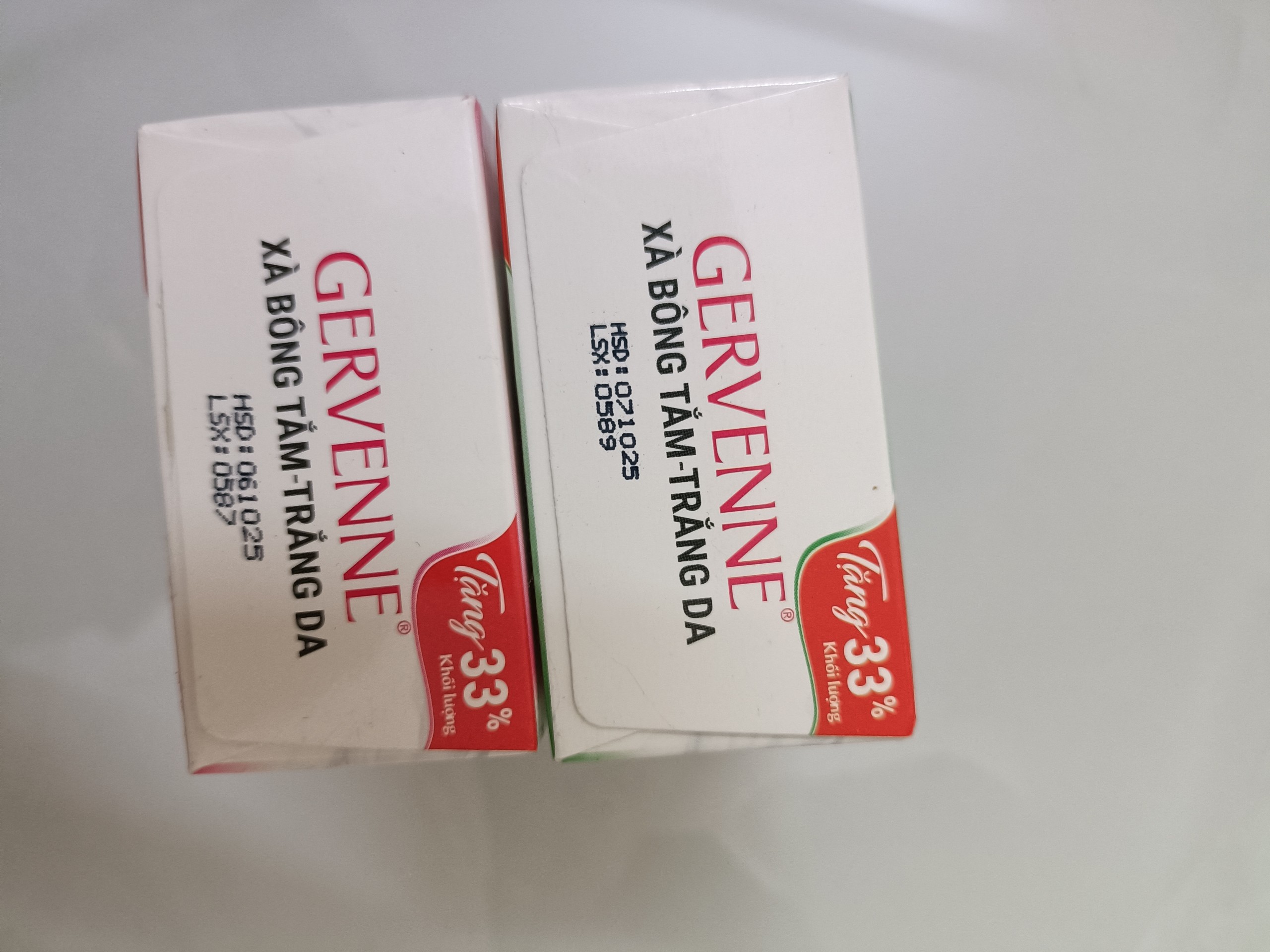 Gervenne - Xà bông cục gervenne 120g (Chọn Mùi)