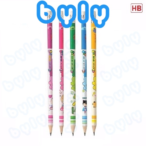 Bút chì gỗ Thiên Long có gôm HB Điểm 10 TP-GP012 - ByLy Store có giao hoả tốc