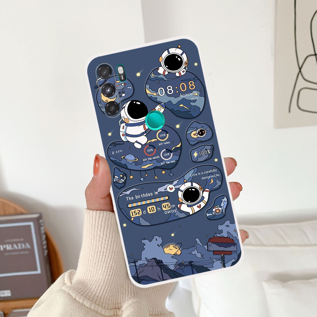 Ốp lưng Vsmart Active 3 hình vũ trụ, phi hành gia astronaut độc đáo
