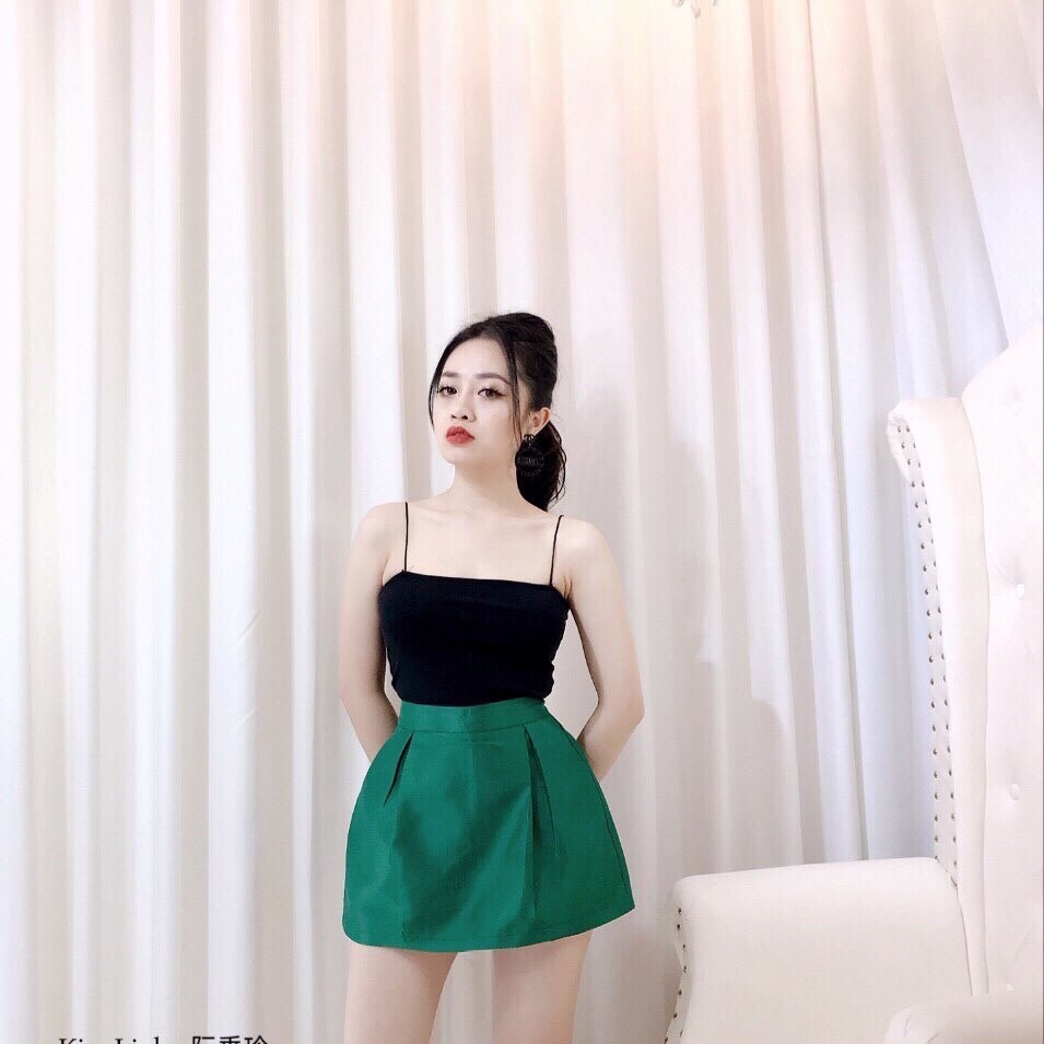 Áo 2 dây nhỏ co giãn
