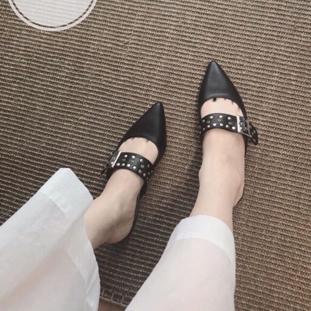 [Tặng dây giày] Giày sục khoá đinh - Kienvang99