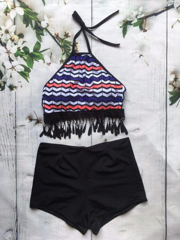 Nơi bán Bikini yếm thổ cẩm quần đùi