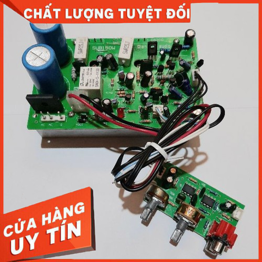 Mạch sub điện 2 sò - mạch siêu trầm ( chưa nguồn)