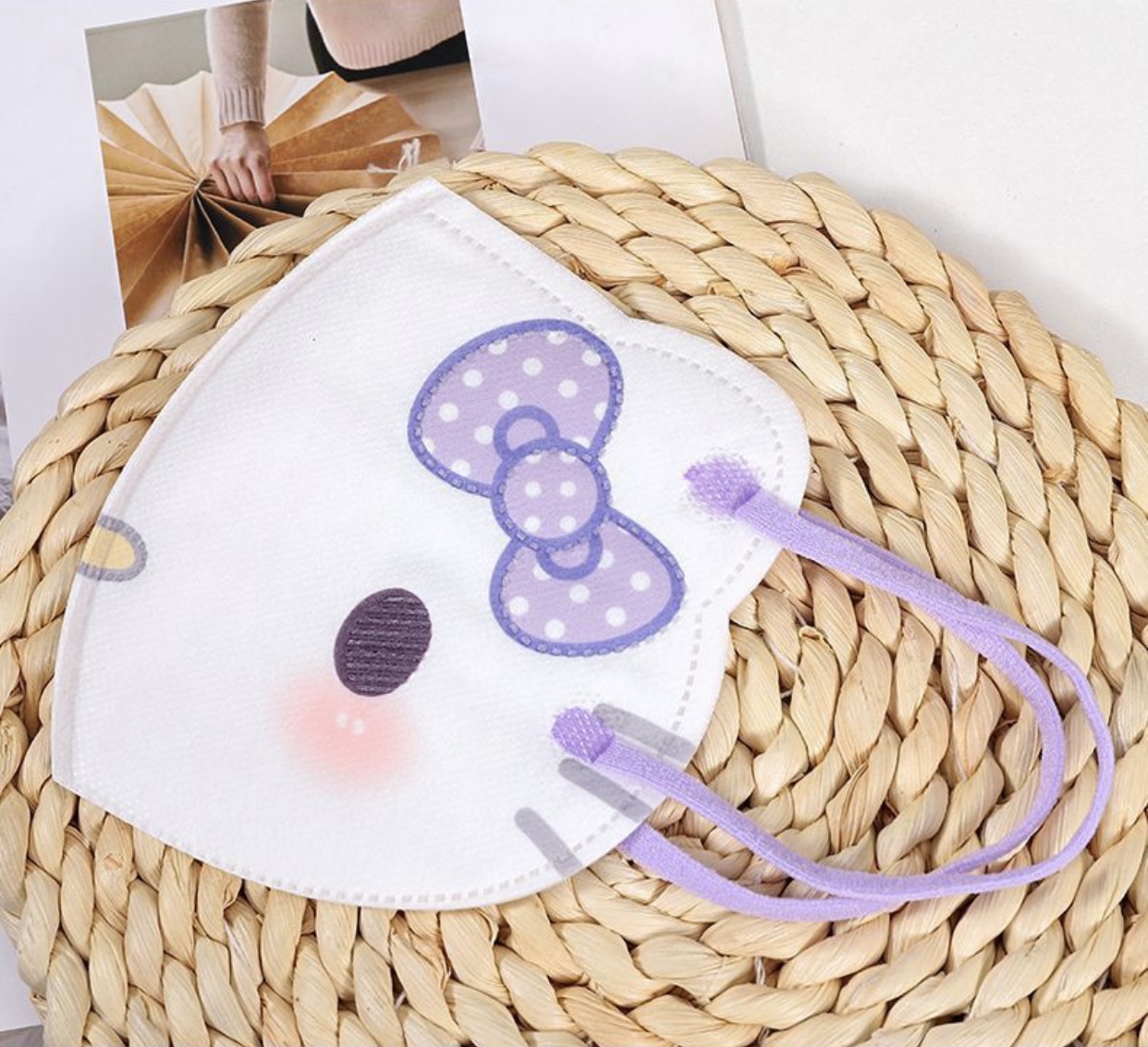 Set 10 khẩu trang 3d mask helokity cho mẹ và bé