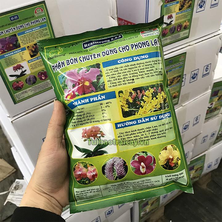 Phân bón chuyên dùng cho lan dạng túi lưới