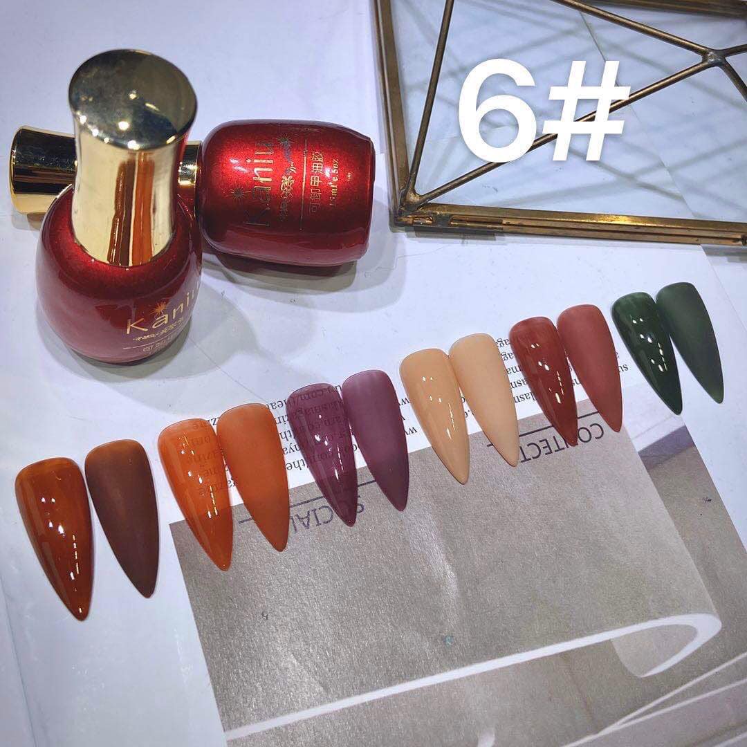 Sơn Gel Kaniu Set 06 chai 15ml