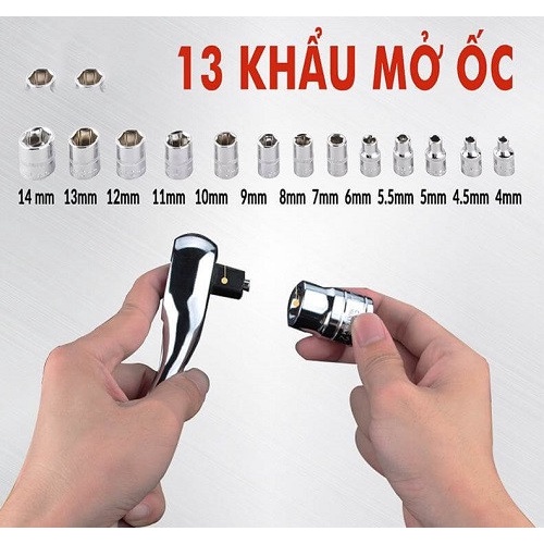 BỘ DỤNG CỤ MỞ BU LÔNG ỐC VÍT ĐA NĂNG 46 CHI TIẾT (HÀNG NHẬP KHẨU GIÁ TỐT)