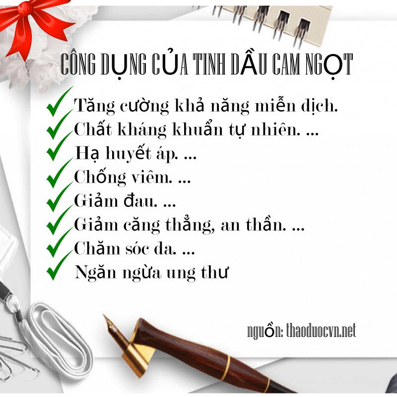 [HOT] Tinh dầu cam ngọt nguyên chất 10ml - Thơm mát - Thảo Dược Tấn Phát