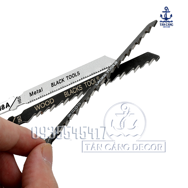 Bộ lưỡi cưa lọng gỗ Blacks Tools T244D