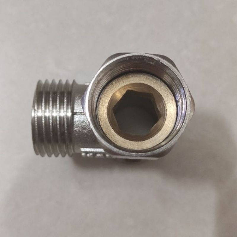 Tê cầu inox chia nước ren 21
