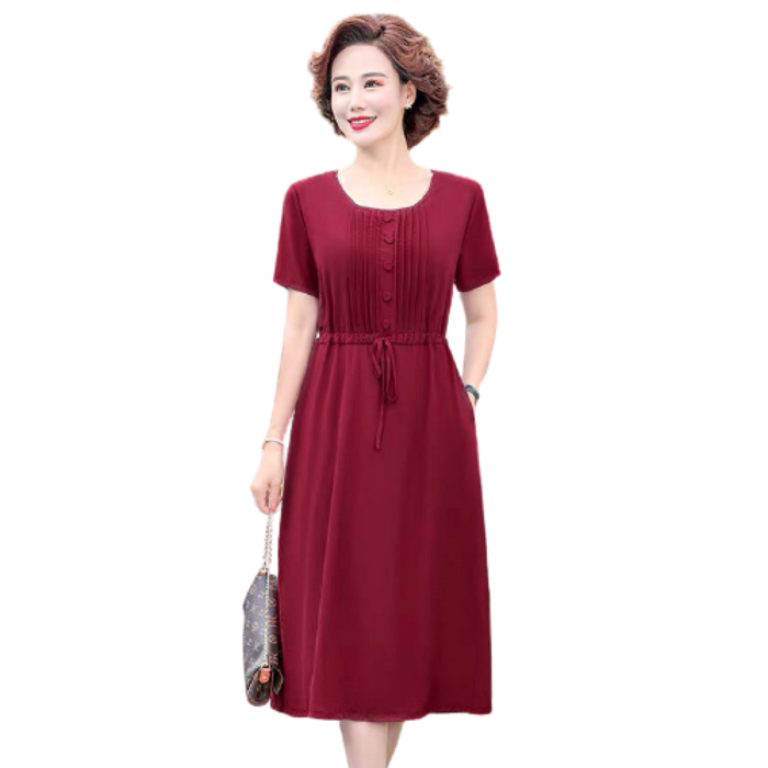 Luxury patterned dress Lz.01406