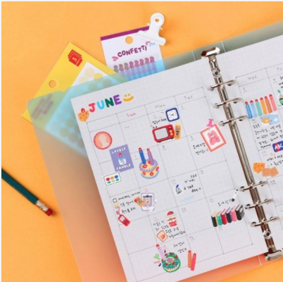 BINDER OMBRE A5 - 6 CÒNG WANNATHIS