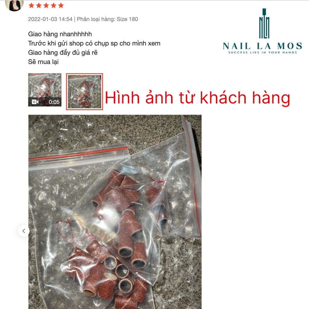 Set 15 đầu mài giấy nhám chuyên dụng cho dân làm móng
