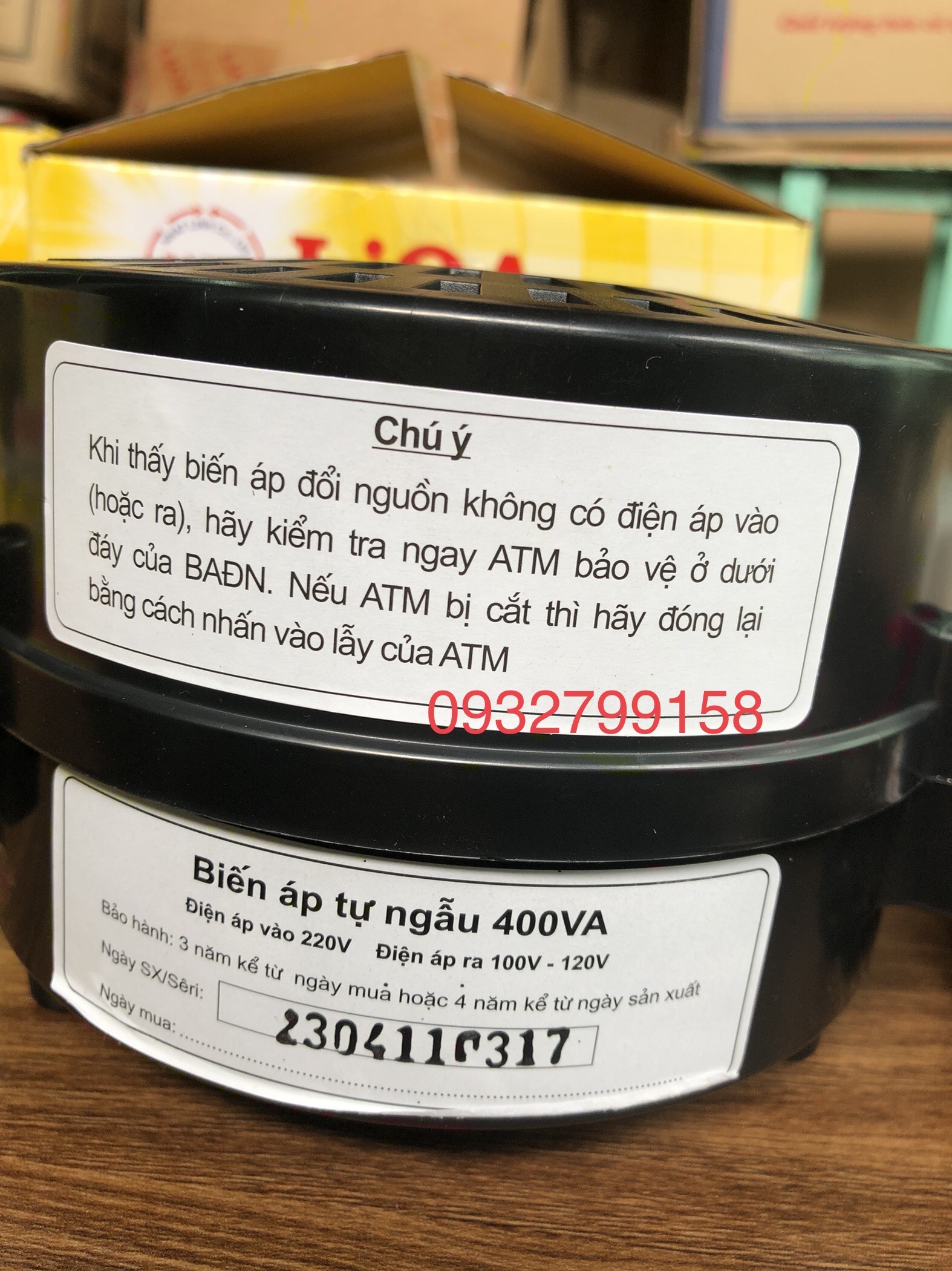 Biến ÁP LIOA 100V-120V