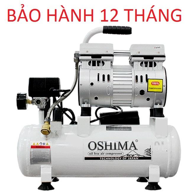 Máy nén khí oshima 9l không dầu