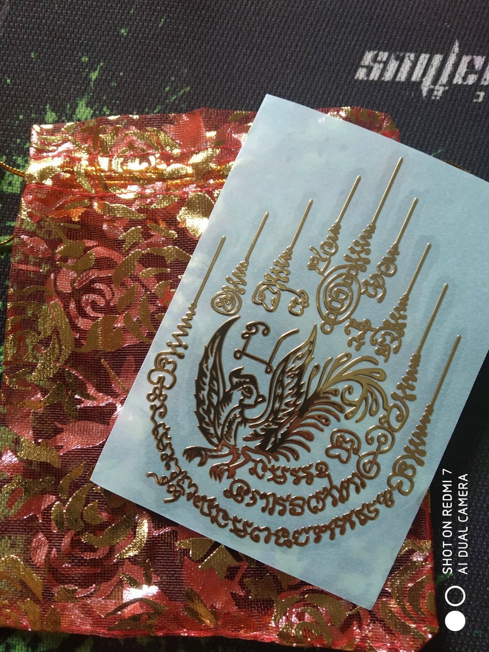 Linh phù PHƯỢNG HOÀNG LỬA THÁI LAN