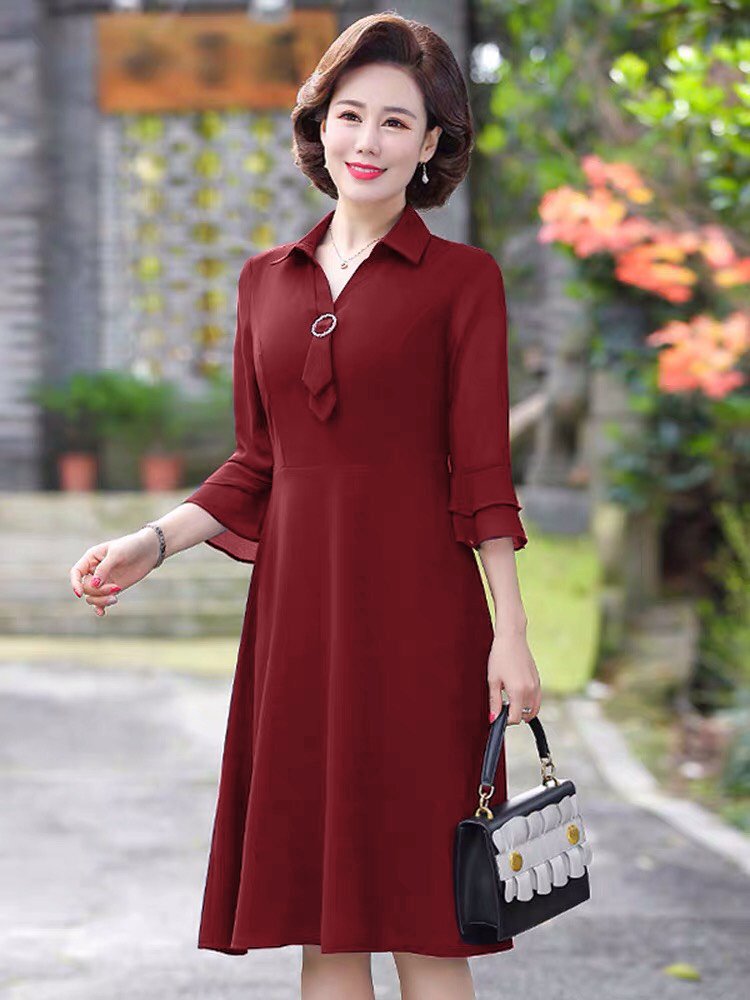 Váy đầm trung niên,đầm dự tiệc sang trọng ,đầm cho mẹ cao cấp , chất liệu voan lụa nhập , thiết kế tinh tế ,chỉn chu ,đẳng cấp cho chị em đi tiệc hàng chính hãng Mimostore Mimostore.01290