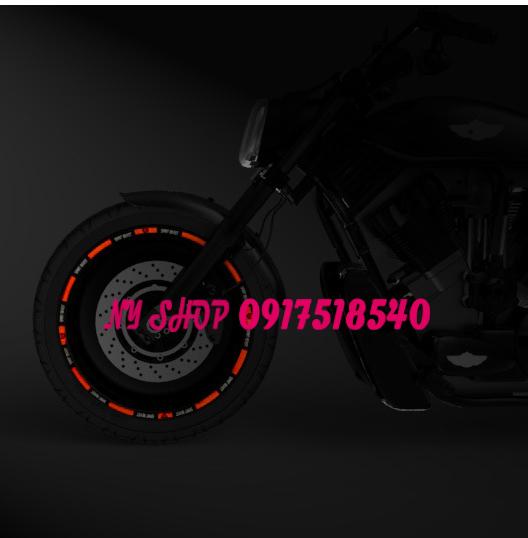 TEM DÁN VÀNH SPIRIT PHẢN QUANG DÁN OTO XE MÁY ( MẪU L1)