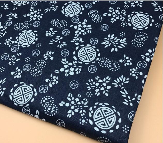 [HCM]Vải bố may đồ handmade hoa tròn