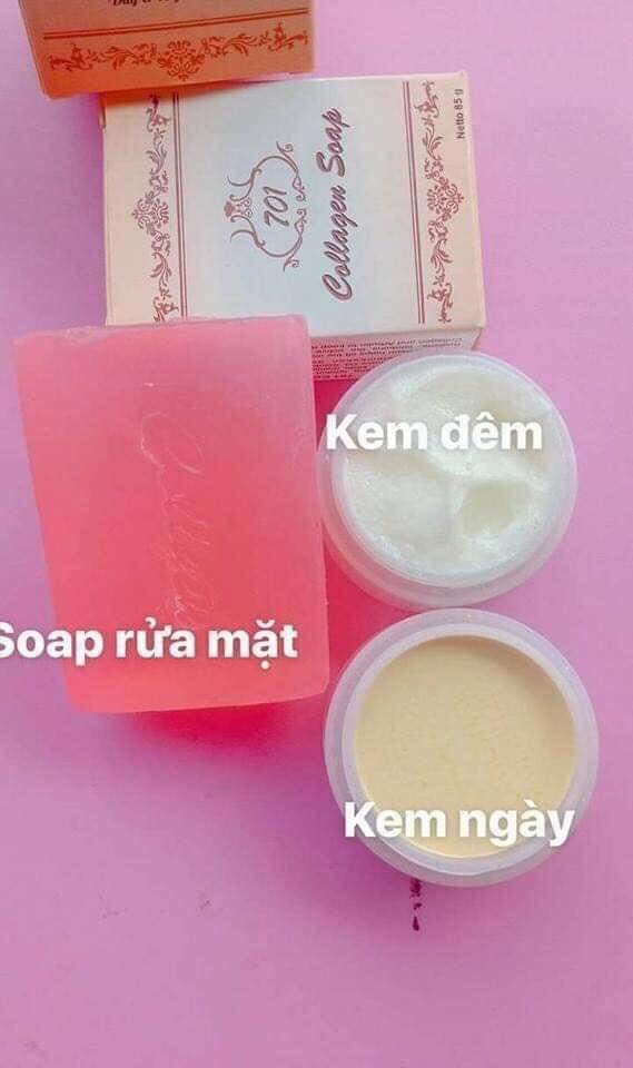 KEM COLLAGEN PLUS VIT E (TEM ĐỎ) dành cho da nám tàn nhang