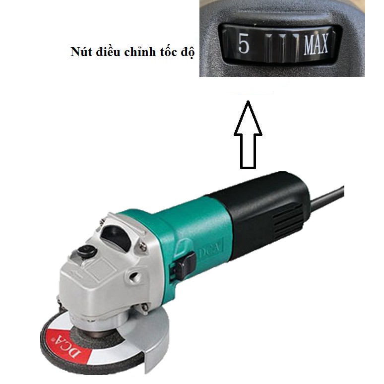 Máy mài góc có điều tốc 1020W DCA ASM10-100, ASM10-100S