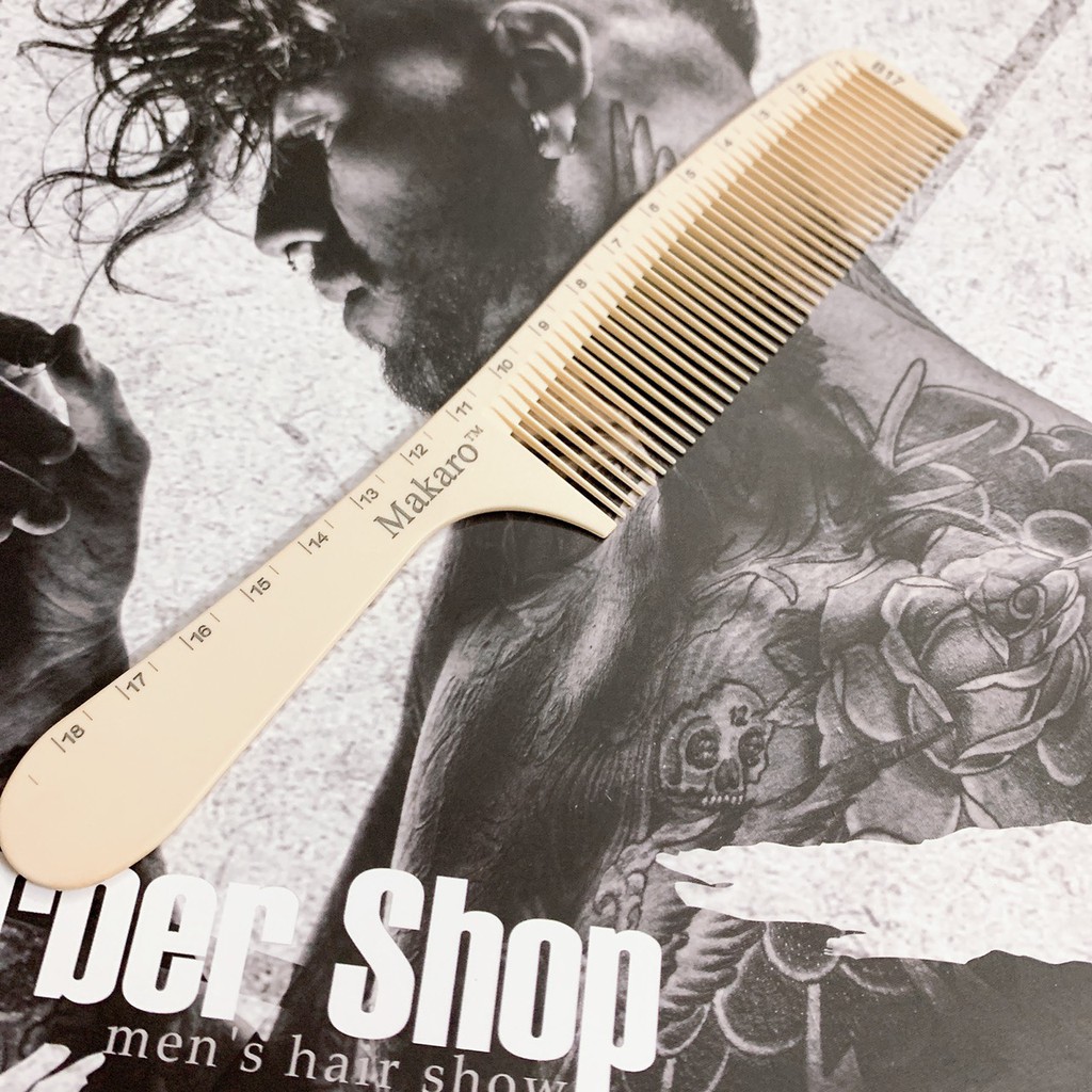 Lược cắt tóc barber bản nhỡ 2.5cm