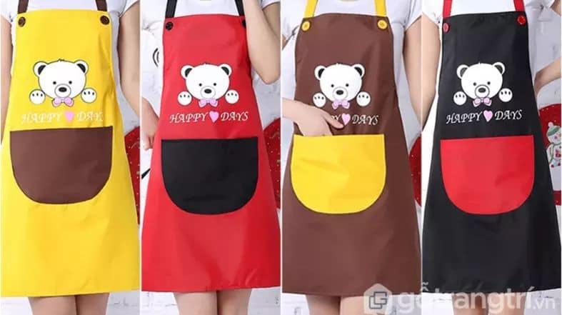 【Hàng Có Sẵn】Tạp dề nhà bếp kiểu dáng đẹp GHS-6321