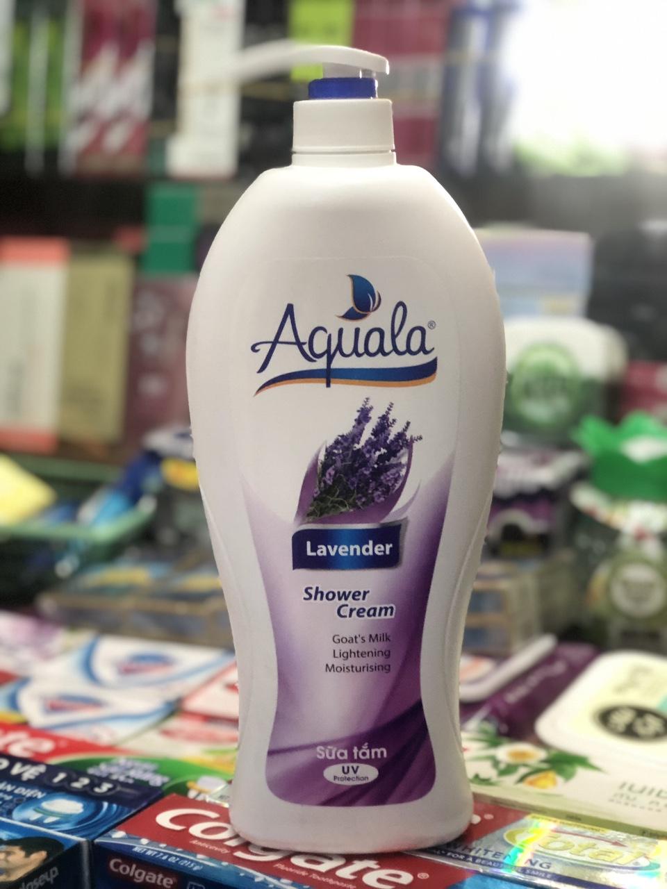 [HCM]SỮA TẮM AQUALA 5 MÙI 1200ML