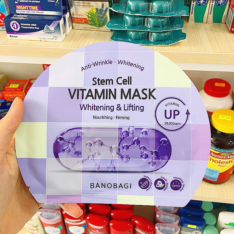 Mặt nạ dưỡng da BANOBAGI Stem Cell Vitamin Mask (30ml)