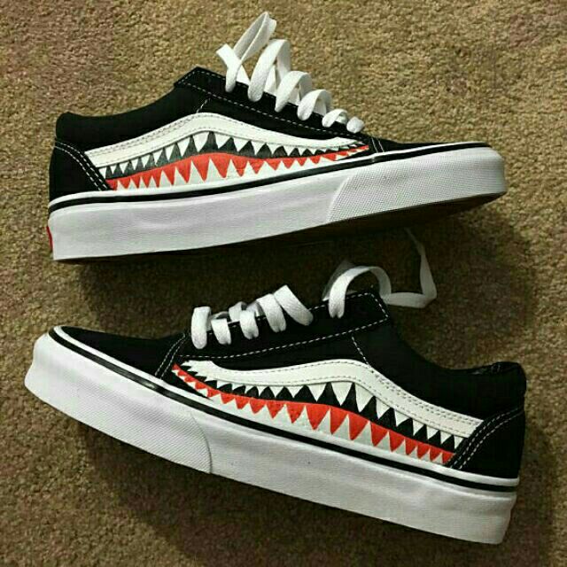 [FULL BOX + TẶNG TẨY GIÀY] GIÀY SNEAKER NAM NỮ #VANS CÁ MẬP