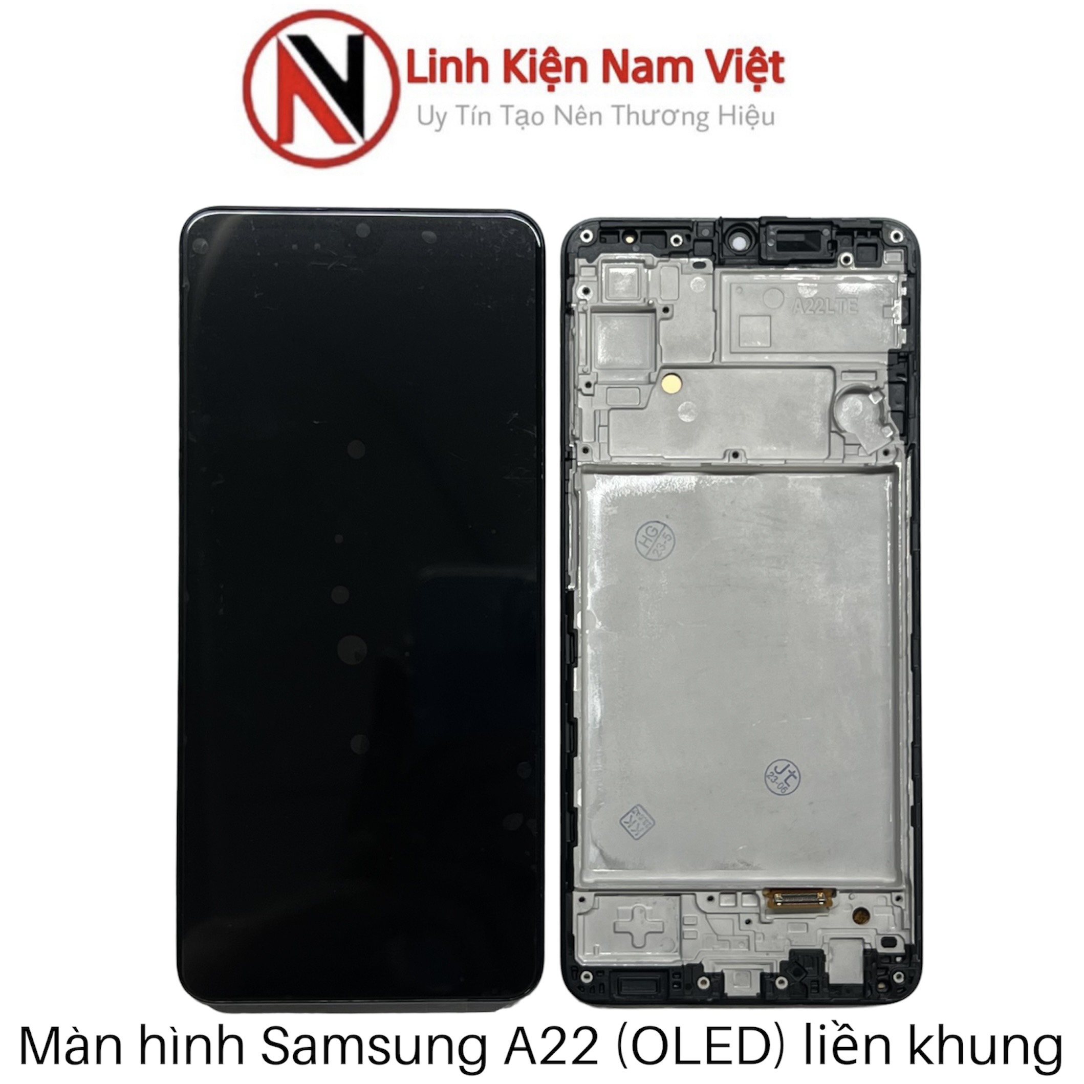 Màn hình samsung a22 4g khung
