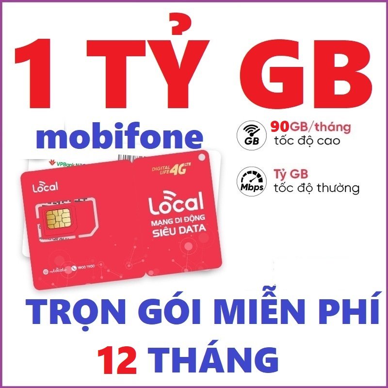 Sim 4g mobifone local 100 tỷ gb không giới hạn , miễn phí 1 tháng đầu , phí gia hạn 69k/tháng | gói a68s , a69 , a79 , a119 , 12a500 - freeship - chưa kích hoạt.