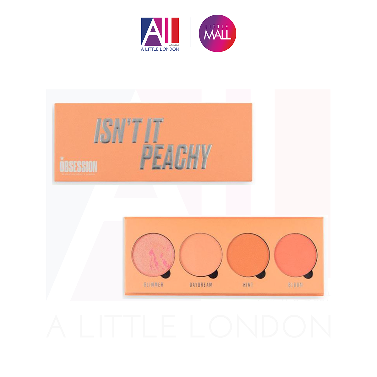 Bảng phấn má Revolution Blush Palette Makeup Obsession
